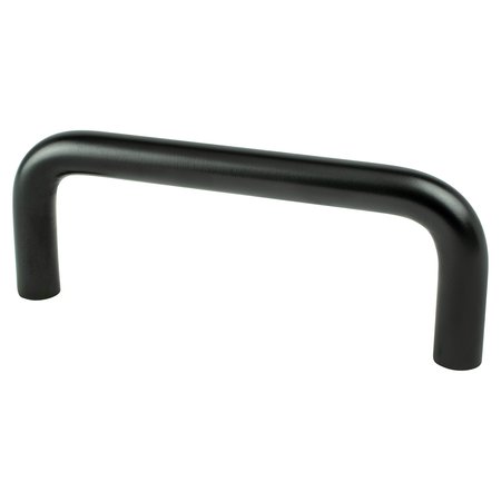 BERENSON Advantage Wire Pulls 3 inch CC Matte Black Steel Pull 6129-2055-P